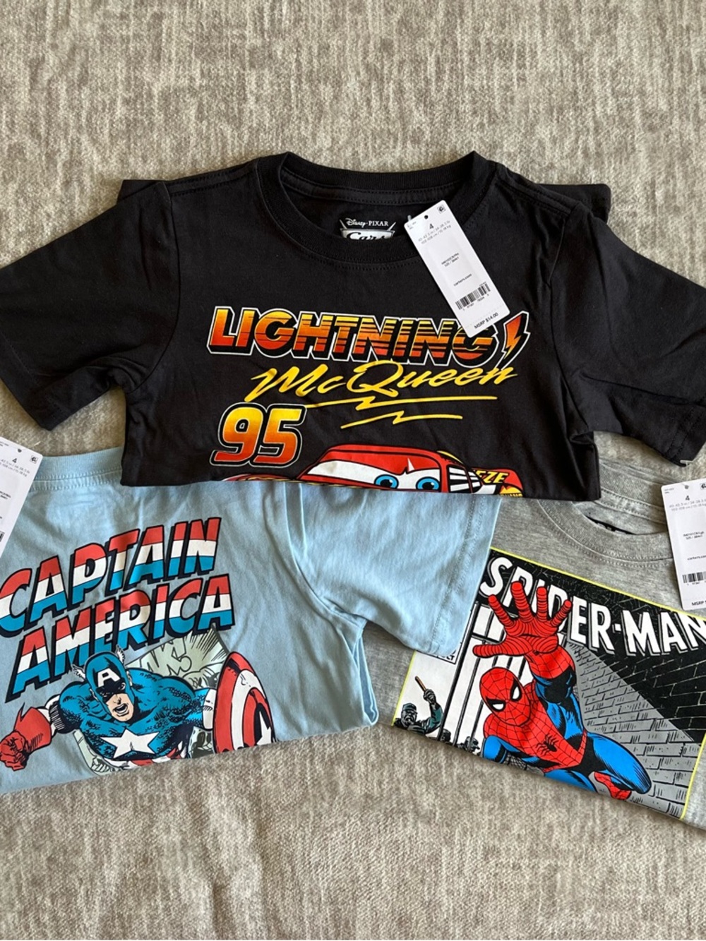 NWT Carter’s tshirt bundle